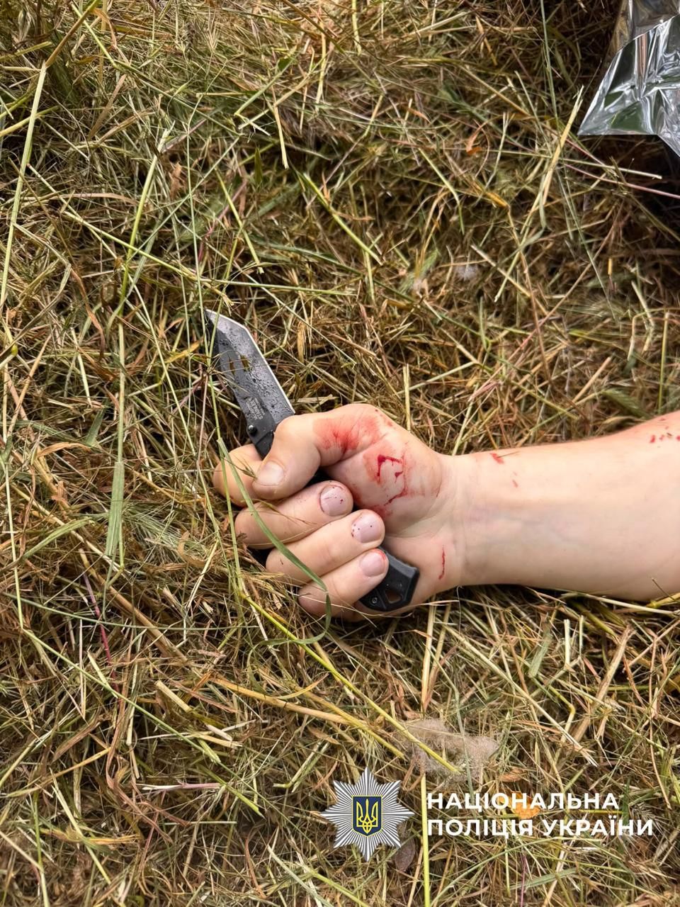 Нападника було ліквідовано. Фото: поліція Напад у Запоріжжі