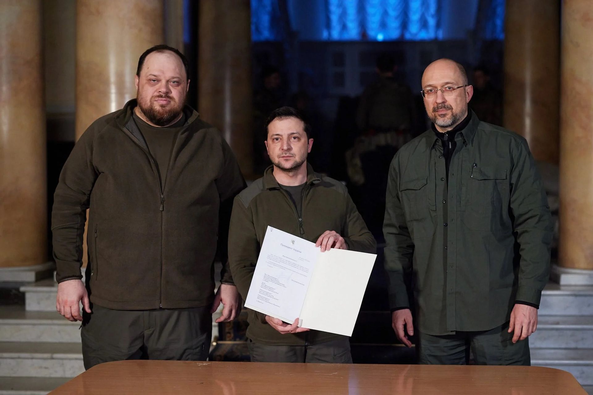 Зеленський підписав заявку на вступ до Євросоюзу у лютому 2022 року