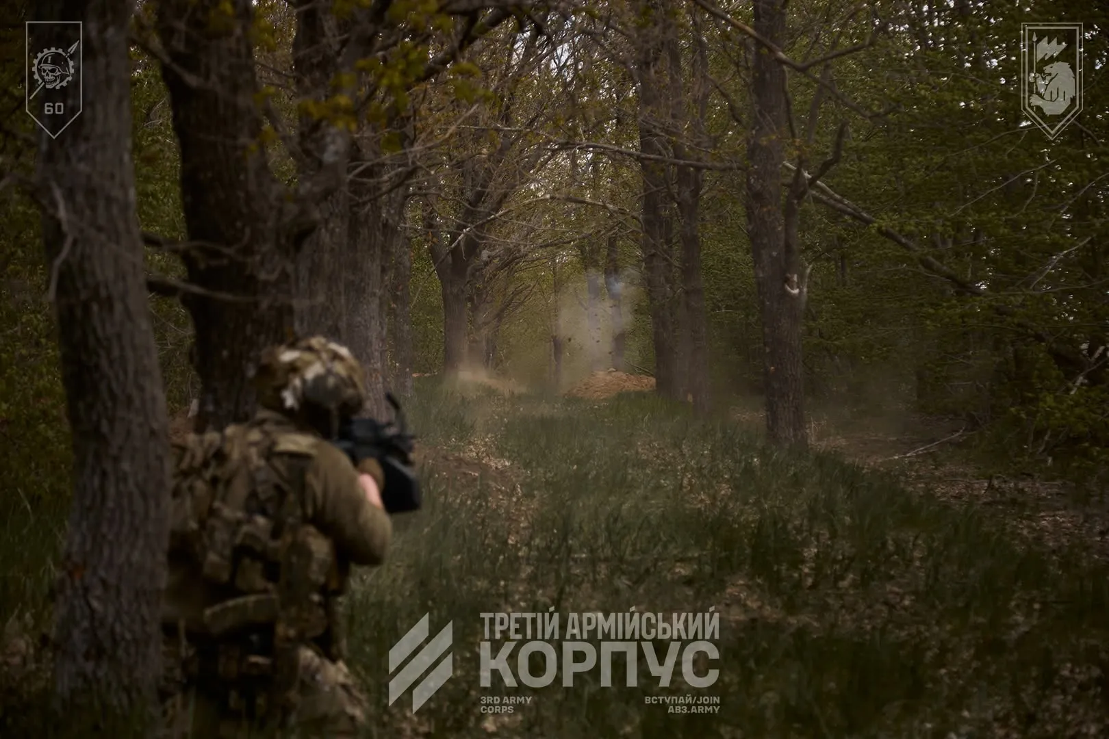 Летом из-за зеленых насаждений будет сложно снимать уничтожение противника в ближнем бою. Фото: facebook.com/60ombr Летом из-за зеленых насаждений будет сложно снимать уничтожение противника в ближнем бою. Фото: facebook.com/60ombr