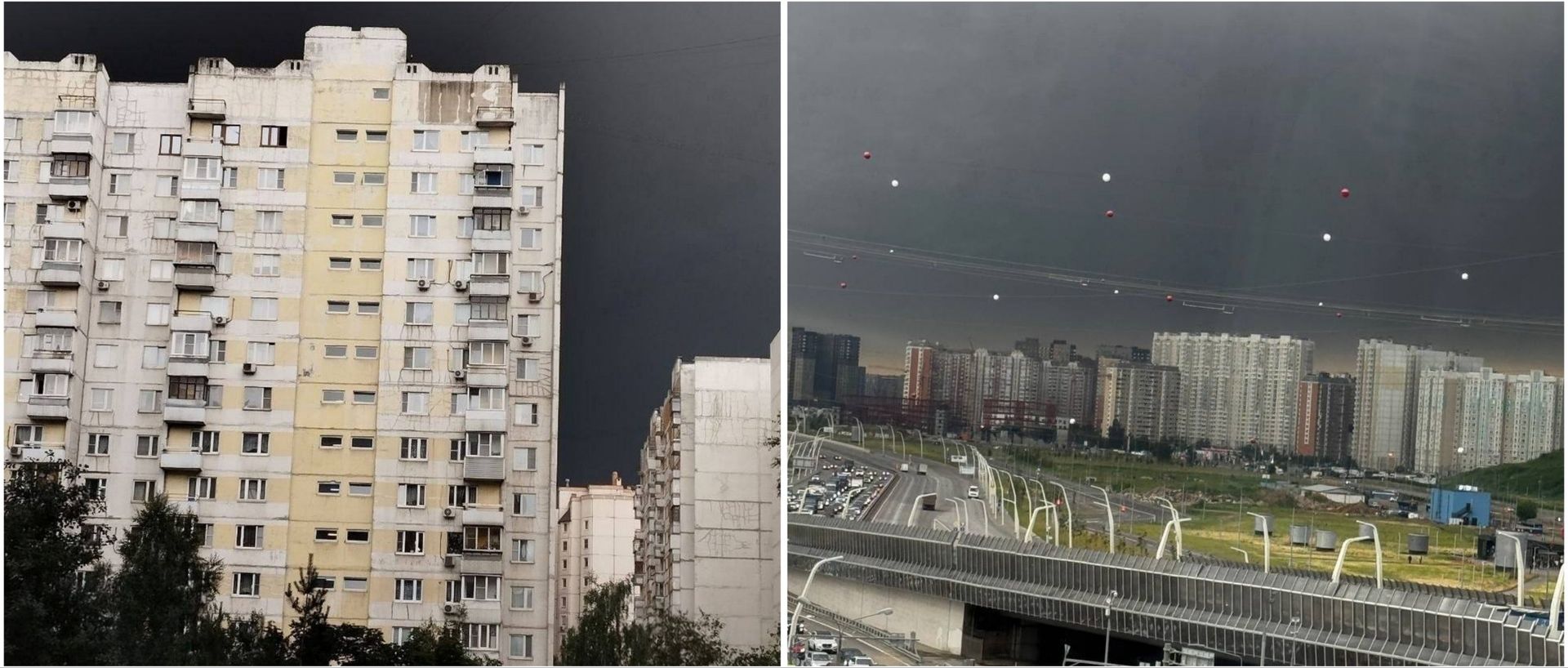 У Москві після потужної атаки настала ніч