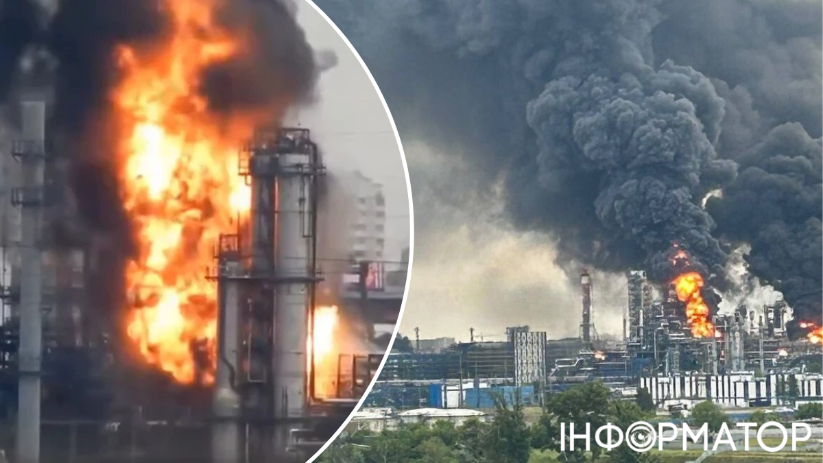 Московский НПЗ пожар