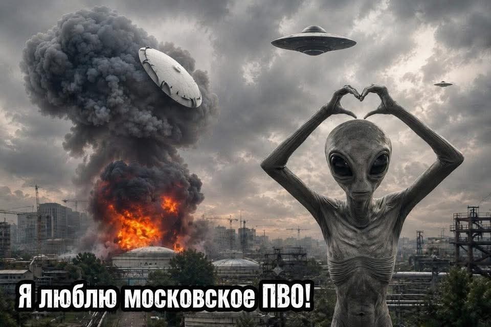 Мемы заполонили сеть после атак по Капатне – над Парижем – фанера, над Москвой – крышка от НПЗ 2