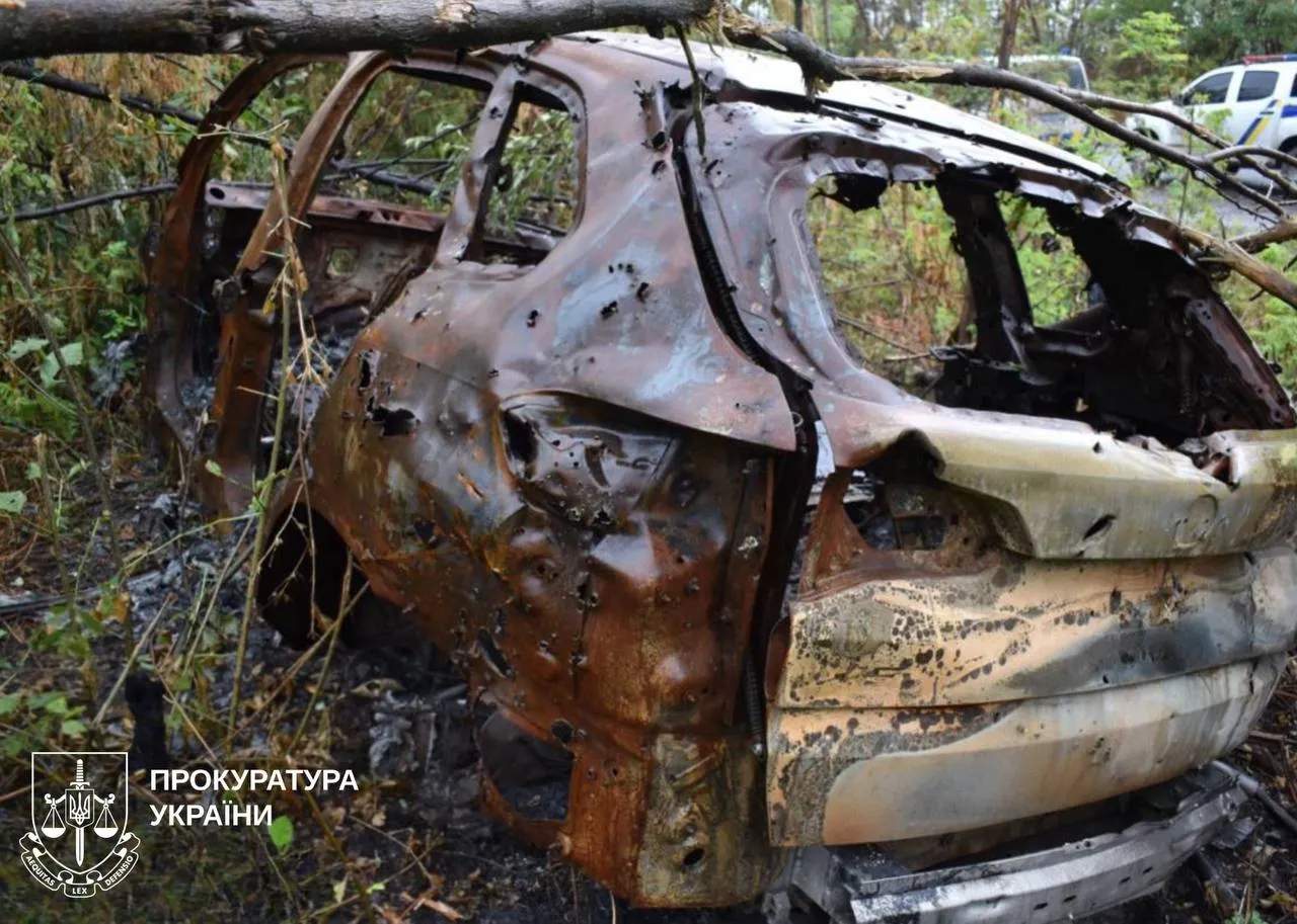 Россиянин расстрелял автомобиль с украинцами. Авто