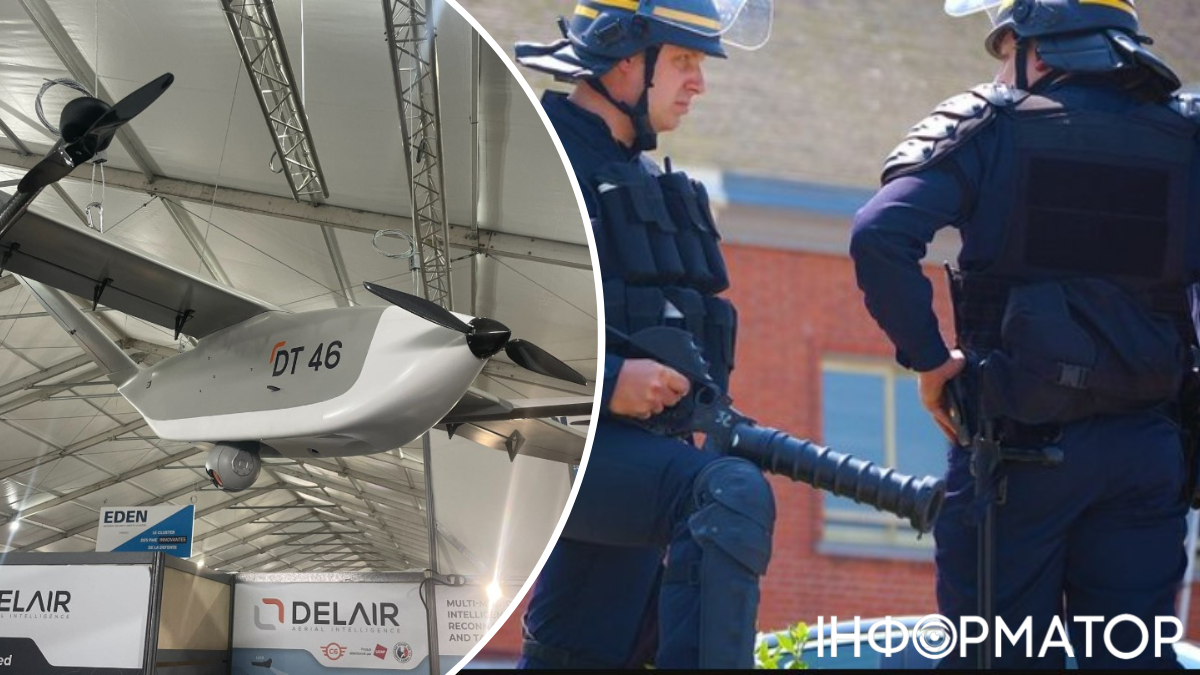 У Франції здійснили напад на завод Delair, який виробляє дрони для ЗСУ