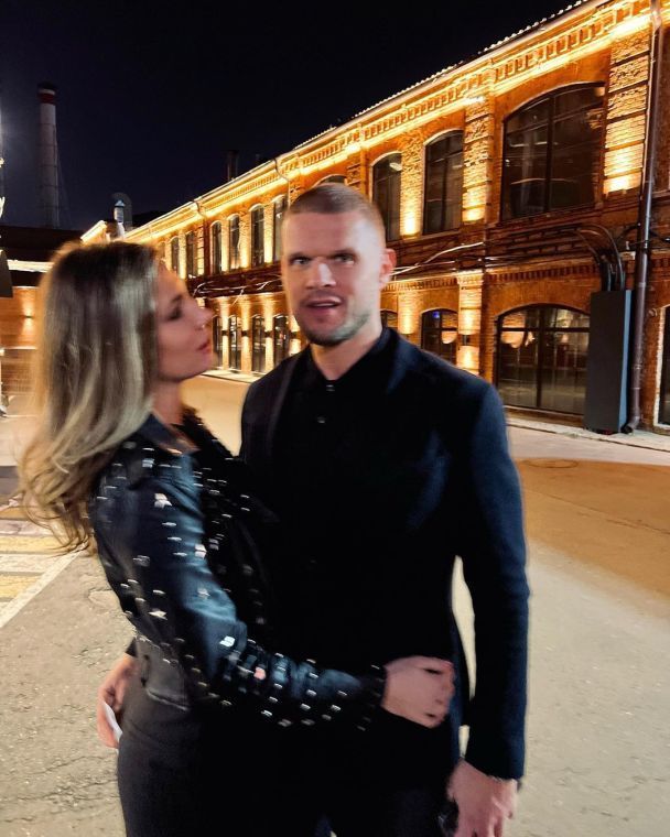 Антонина Паперна с мужем, русским актером Владимиром Ягличем. Тоня Паперно