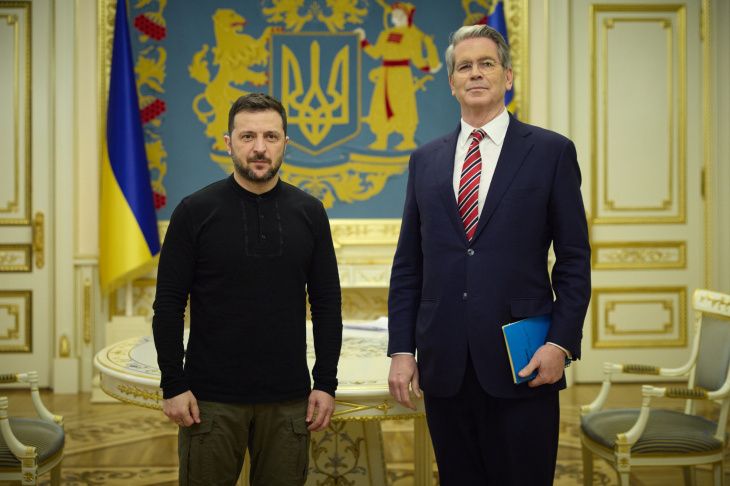 Зеленский и Бессент