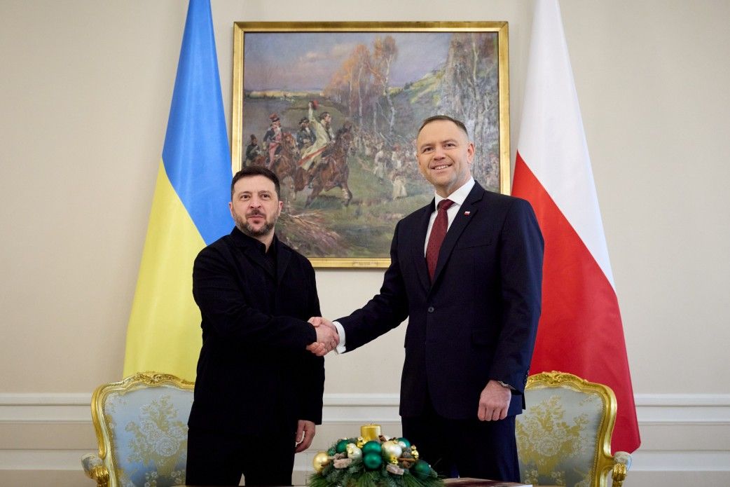 Зеленский и Навроцкий, фото: Офис президента Украины
