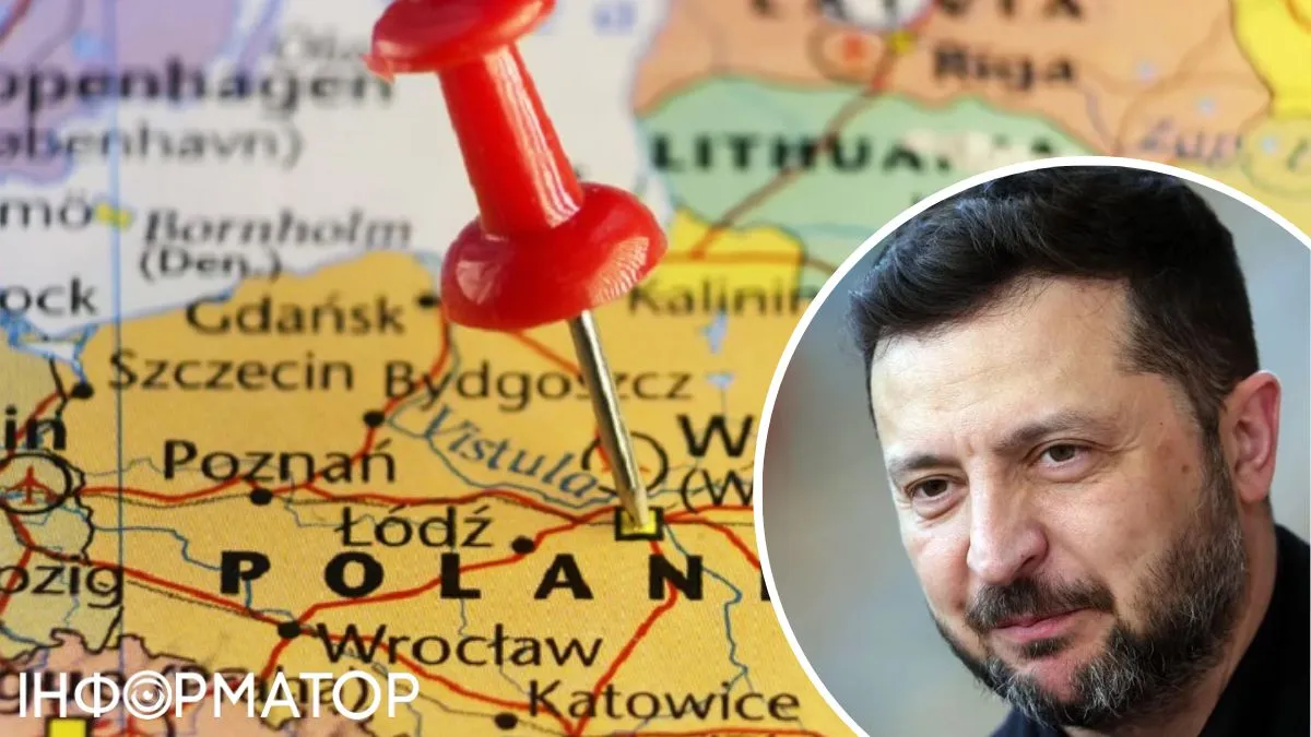 Более половины поляков негативно оценивают отношение Зеленского к Польше - опрос