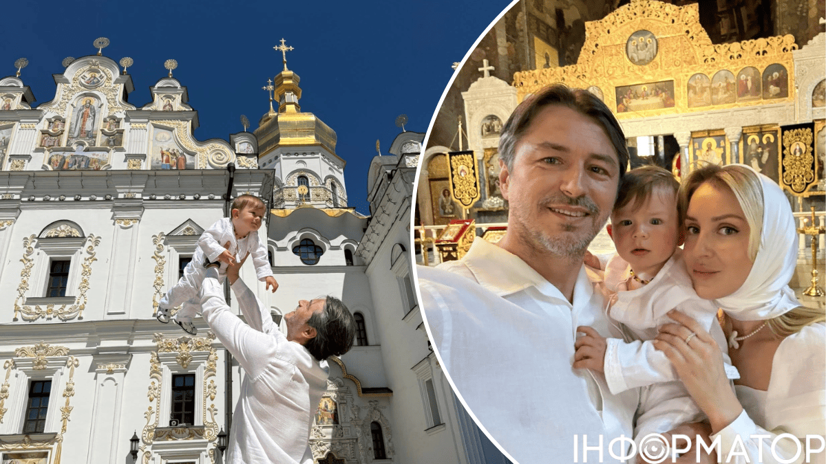 Притула окрестил сына Марка в Лавре - вопреки ударам России по святыне