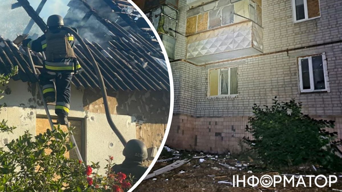 Враг атаковал четыре района Днепропетровщины – есть раненые, горели дома и магазин