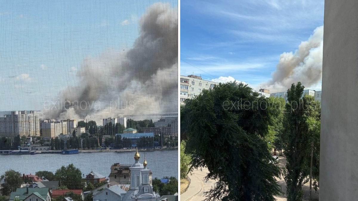 Вибухи і задимлення у Воронежі Вибухи і задимлення у Воронежі