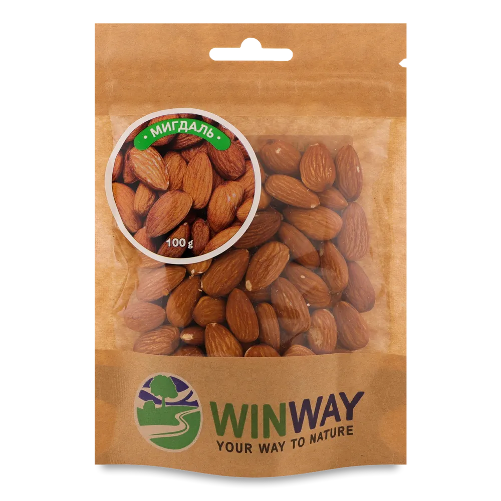 100 г смаженого мигдаля ТМ Winway
