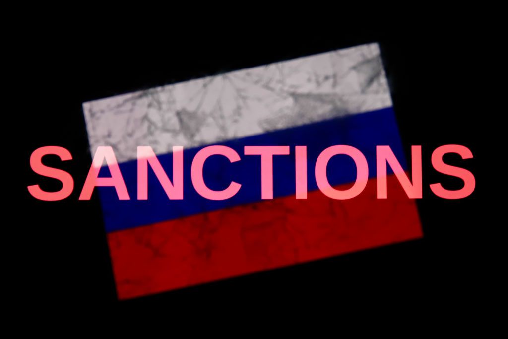 санкціх проти РФ Фото: Getty Images 