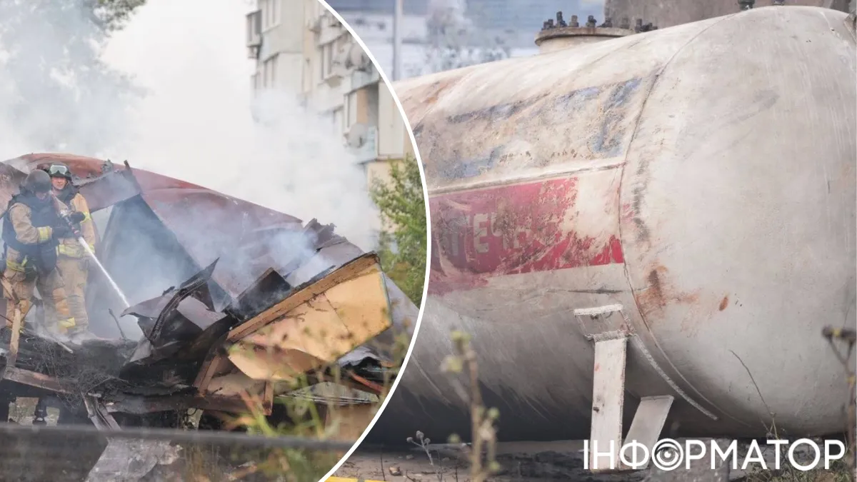 Росія вдарила по АЗС у Запоріжжі