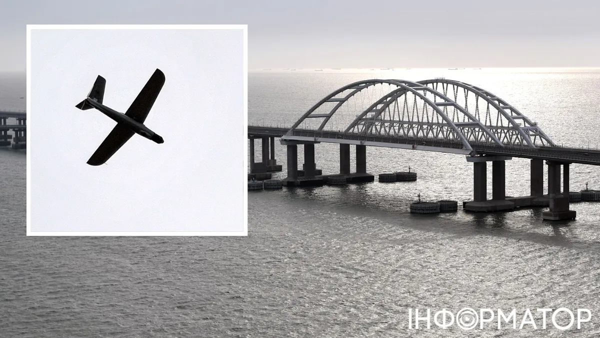 На Кримський міст йде масовий наліт українських БпЛА - росЗМІ