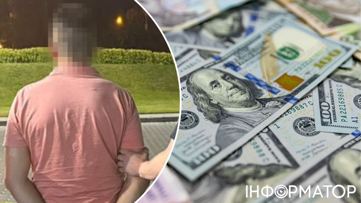 Посадовець держпідприємства Дніпропетровщини намагався підкупити співробітника СБУ за 50 тисяч доларів - його затримали на АЗС