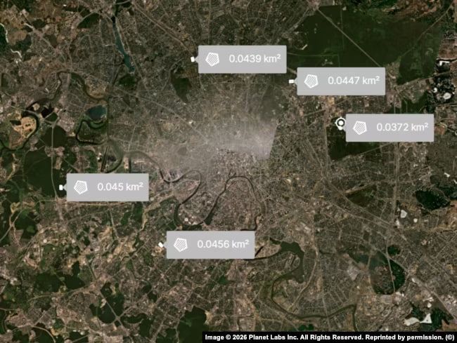 "Кольцо" с позиций ЗРК С-400 вокруг центра Москвы