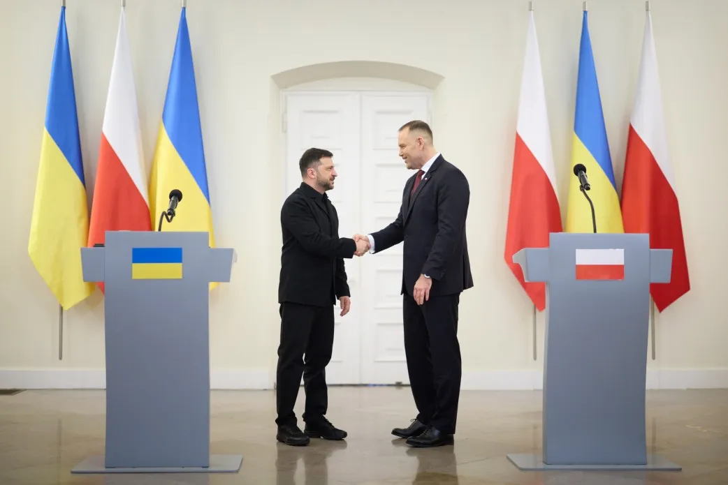 Зеленский и Навроцкий, фото: Офис президента Украины