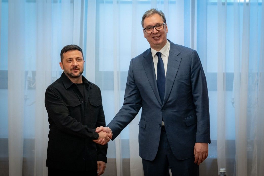 Зеленский и Вучич, фото: Офис президента Украины