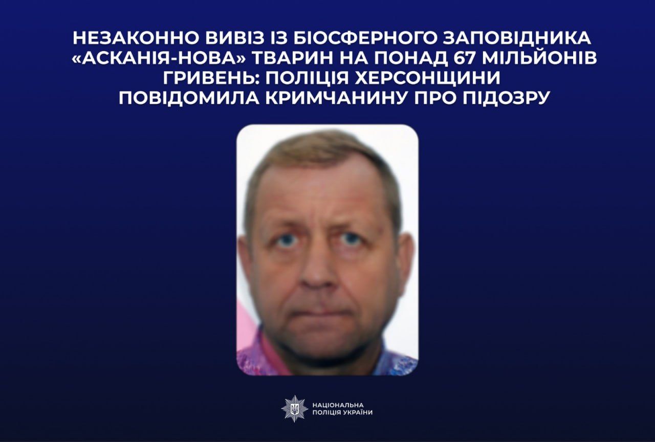 Олег Зубков підозр Асканія-Нова