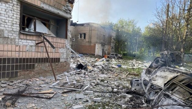 При невозможности оккупировать Россия сбрасывает авиабомбы на Краматорск
