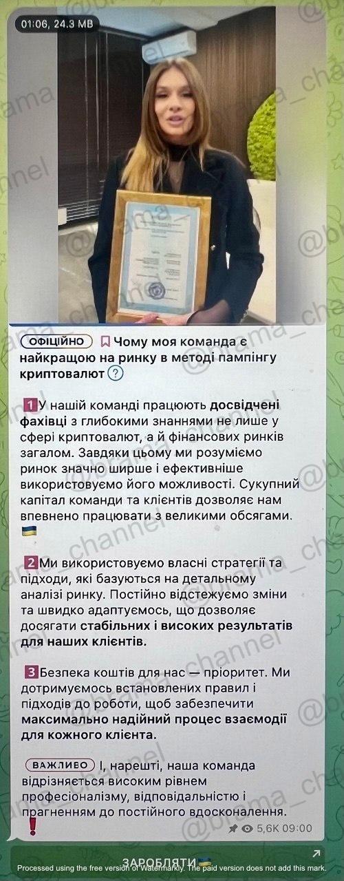 Мошенническое сообщение Мошенническое сообщение