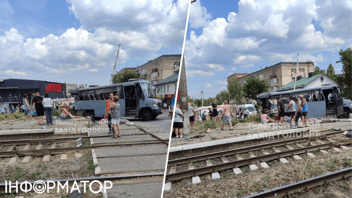 В Ровенской области поезд столкнулся с маршруткой – есть погибшие и пострадавшие