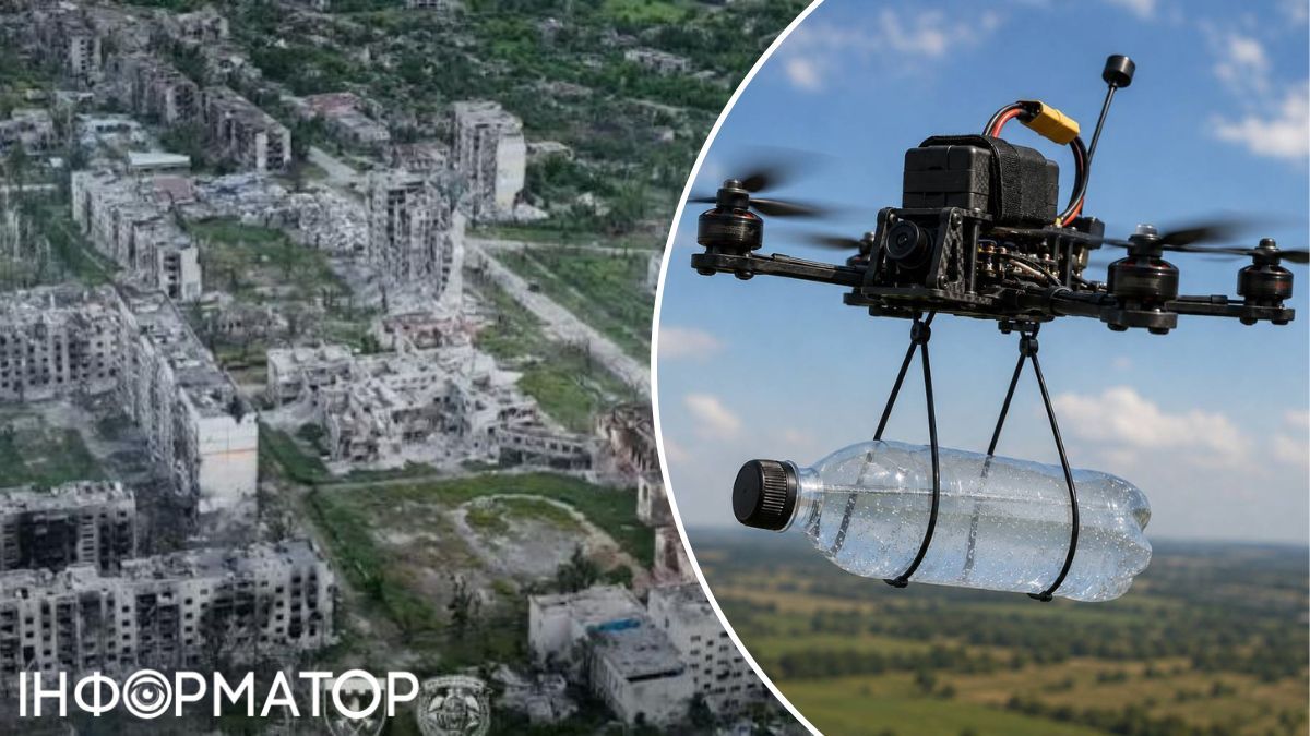 Под Купянском россияне доставляют штурмовикам воду FPV-дронами – враг может отказаться от штурмов
