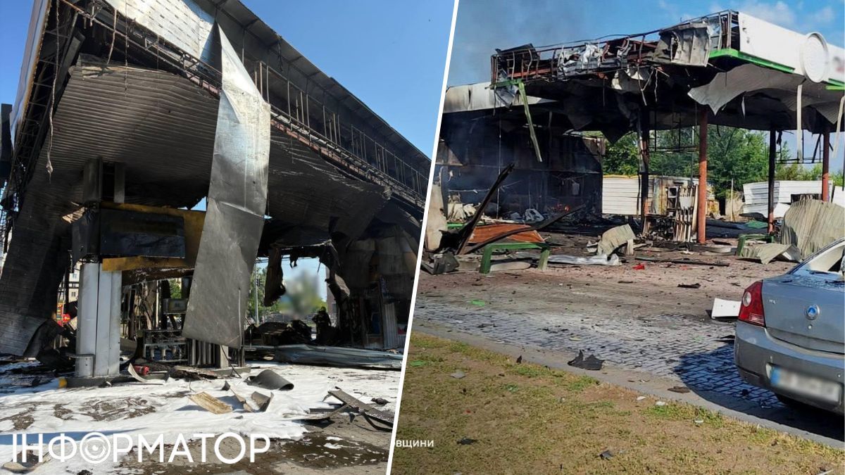 На Сумщині за одну ніч росіяни атакували чотири АЗС