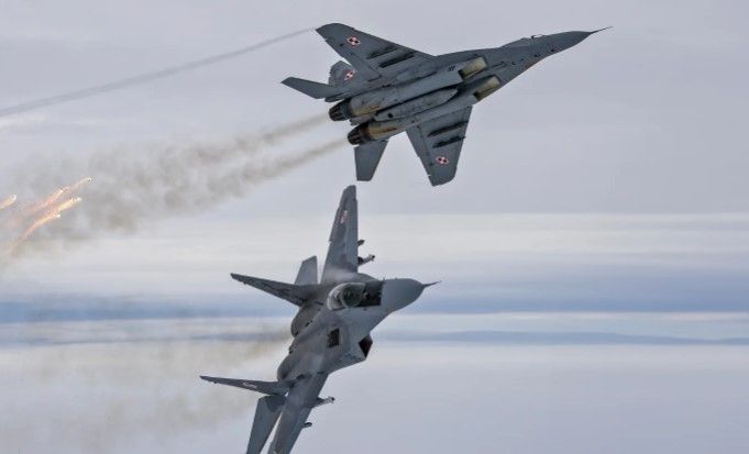Польша утилизирует МИГ-29. Фото: instagram.com/cem_dogut Миг-29 Польши Фото: instagram.com/cem_dogut