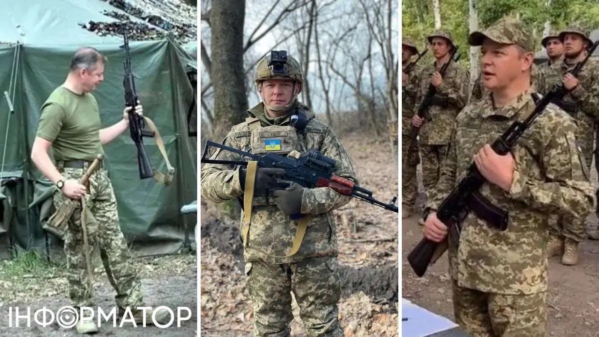 Надо признать: судя по имеющимся данным, Ляшко действительно не пиарится в ВСУ и сражается смело. Коллаж: Информатор-Украина. Ляшко на войне