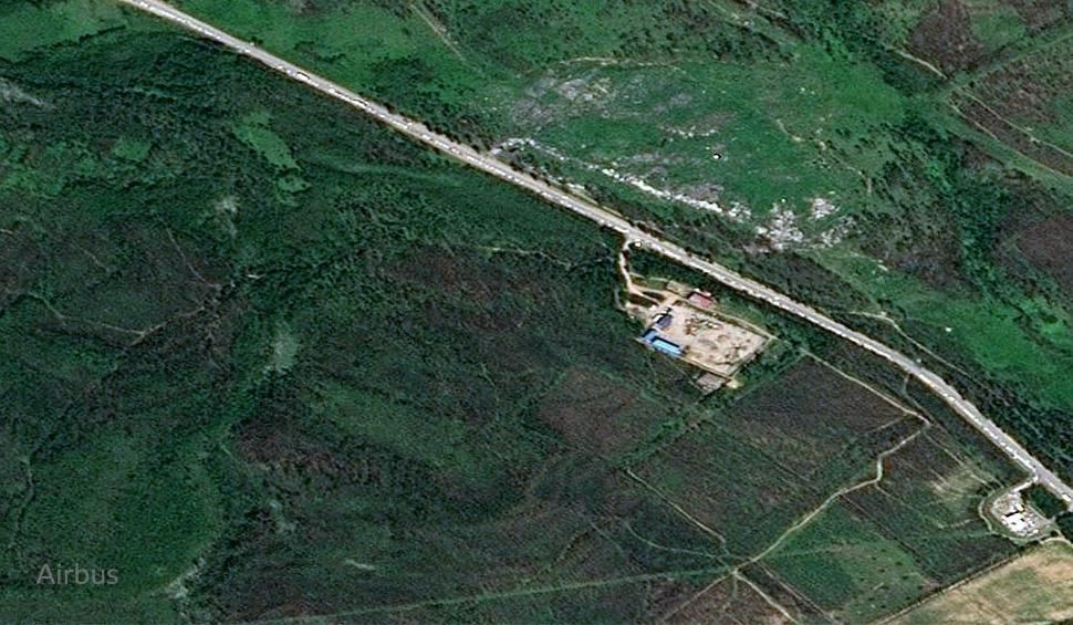 Кілометрові черги за пальним у Росії вже видно з космосу, джерело: BBC Кілометрові черги за пальним у Росії вже видно з космосу, джерело: BBC