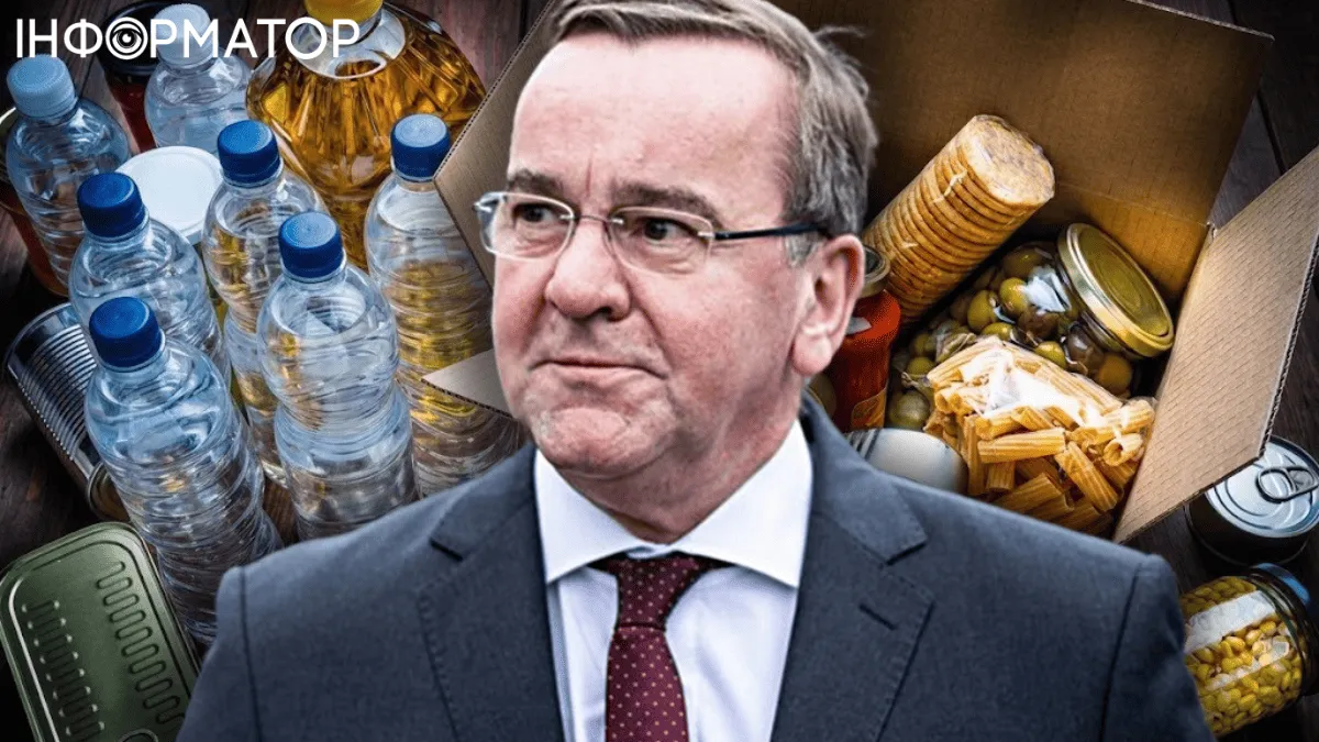 Министр обороны Германии сделал дома запас воды и еды – и призвал Европу готовиться к новым угрозам