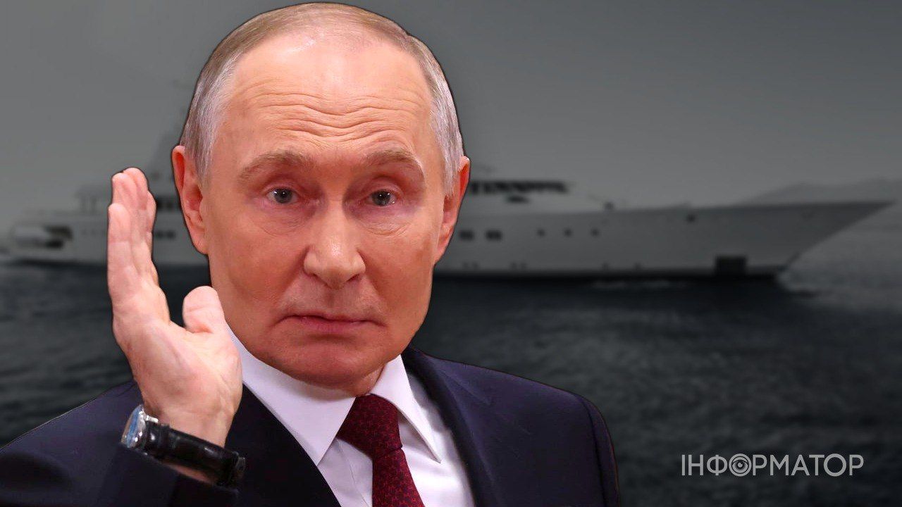 Супер'яхта Путіна тікає до Арктики - на борту сітки від дронів, на хвості есмінець РФ