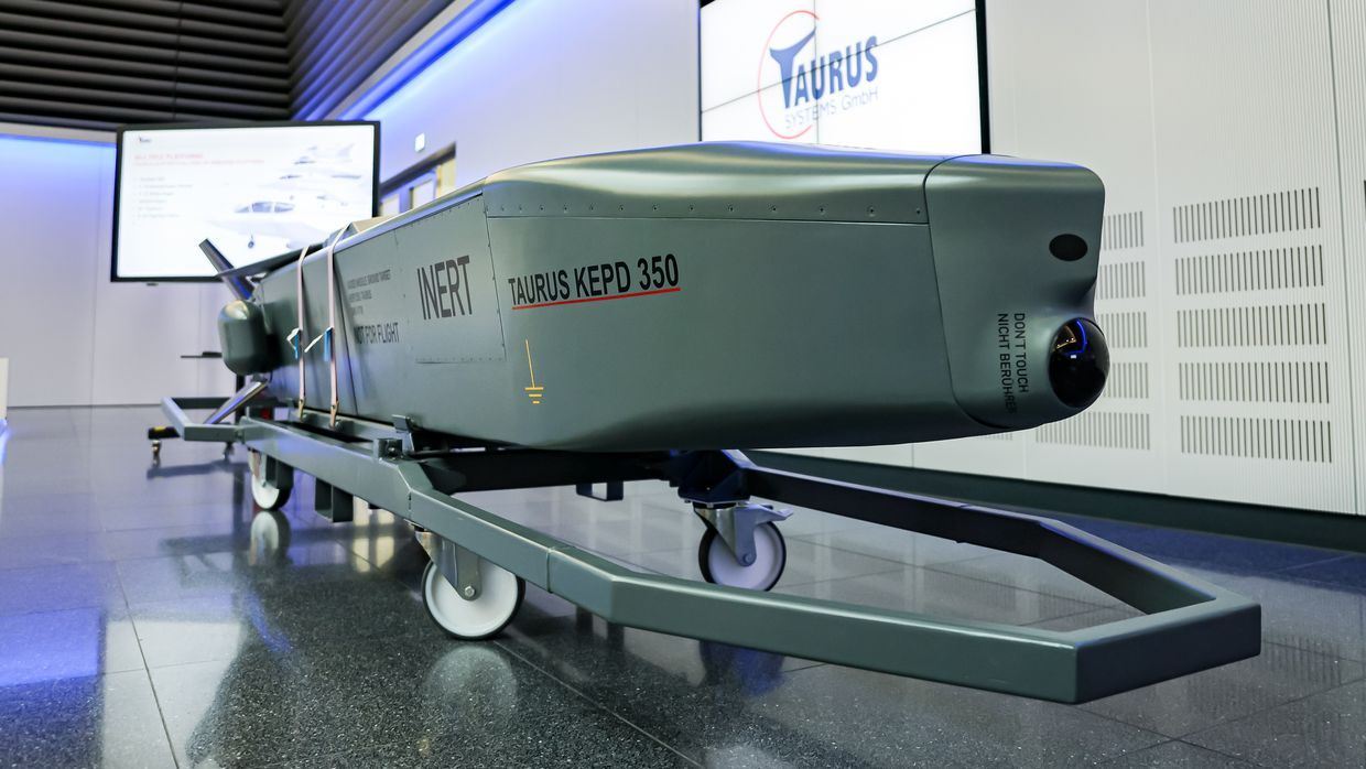 Крылатая ракета «Таурус». Фото: Taurus GmbH. Крылатая ракета «Таурус». Фото: Taurus GmbH.