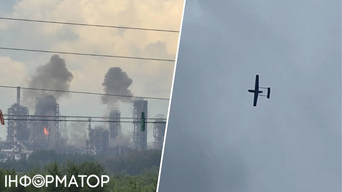 Сили оборони України вперше уразили Омський НПЗ дронами з нетиповою геометрією крила