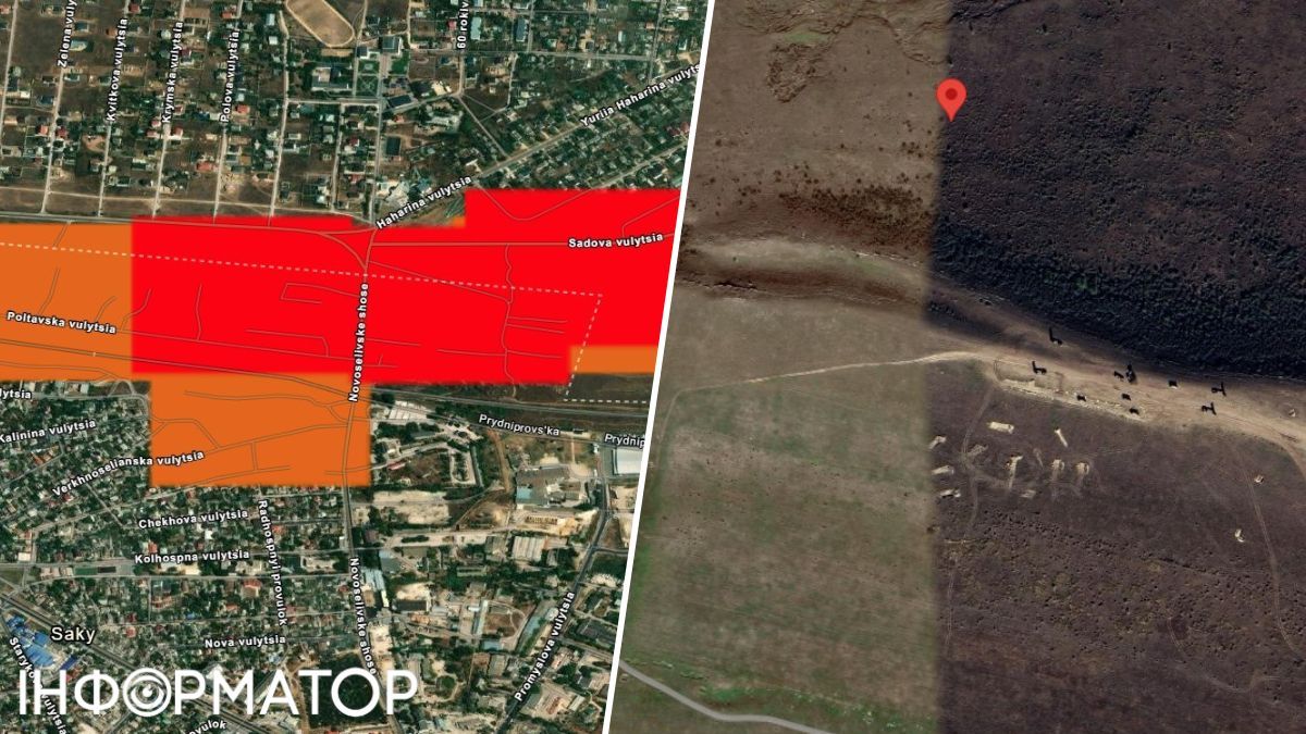 Крим палає знов - NASA FIRMS зафіксувала пожежі одразу в кількох районах окупованого півострова