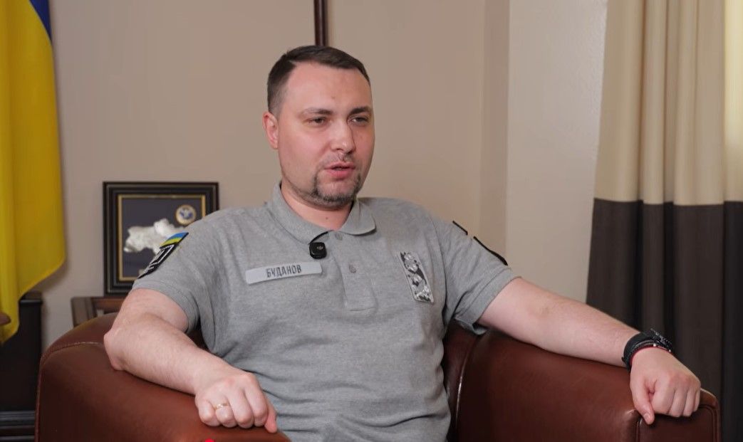 Буданов во время интервью, скриншот с видео