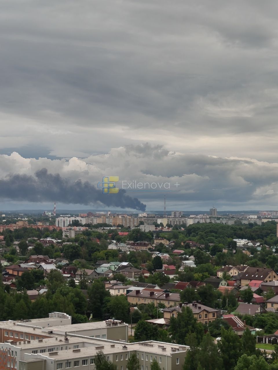 Пожар в Твери