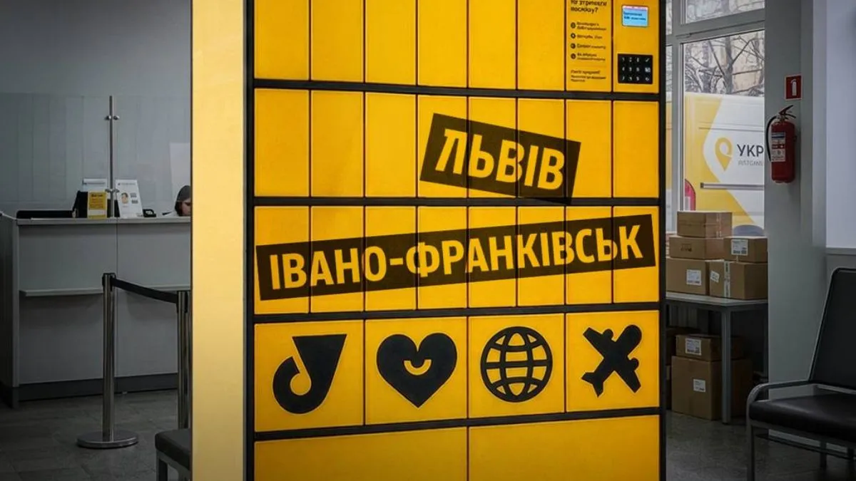 Почтоматы Укрпочты появились во Львове и Ивано-Франковске, на очереди еще три области