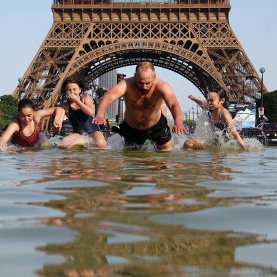 Жара во Франции