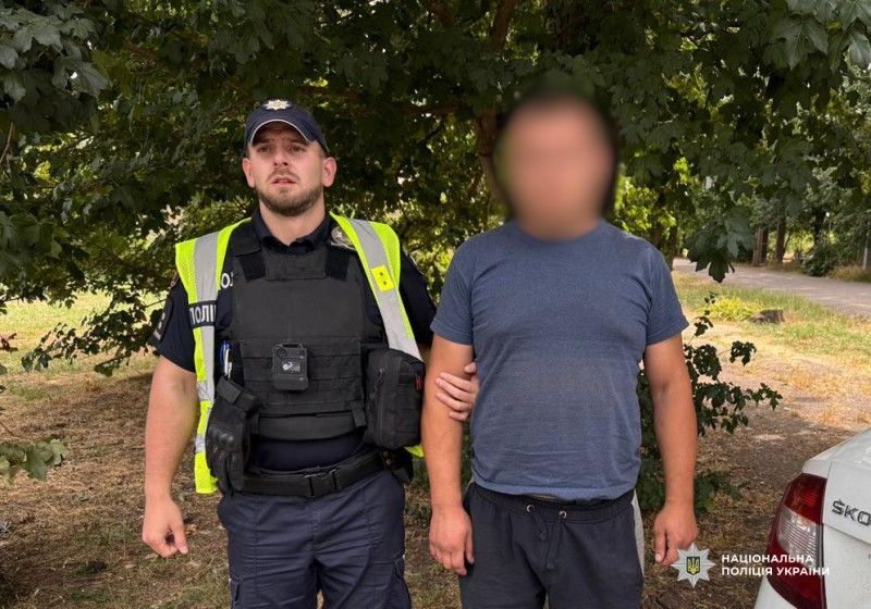 26-летний водитель грузовика задержан полицией. Задержание