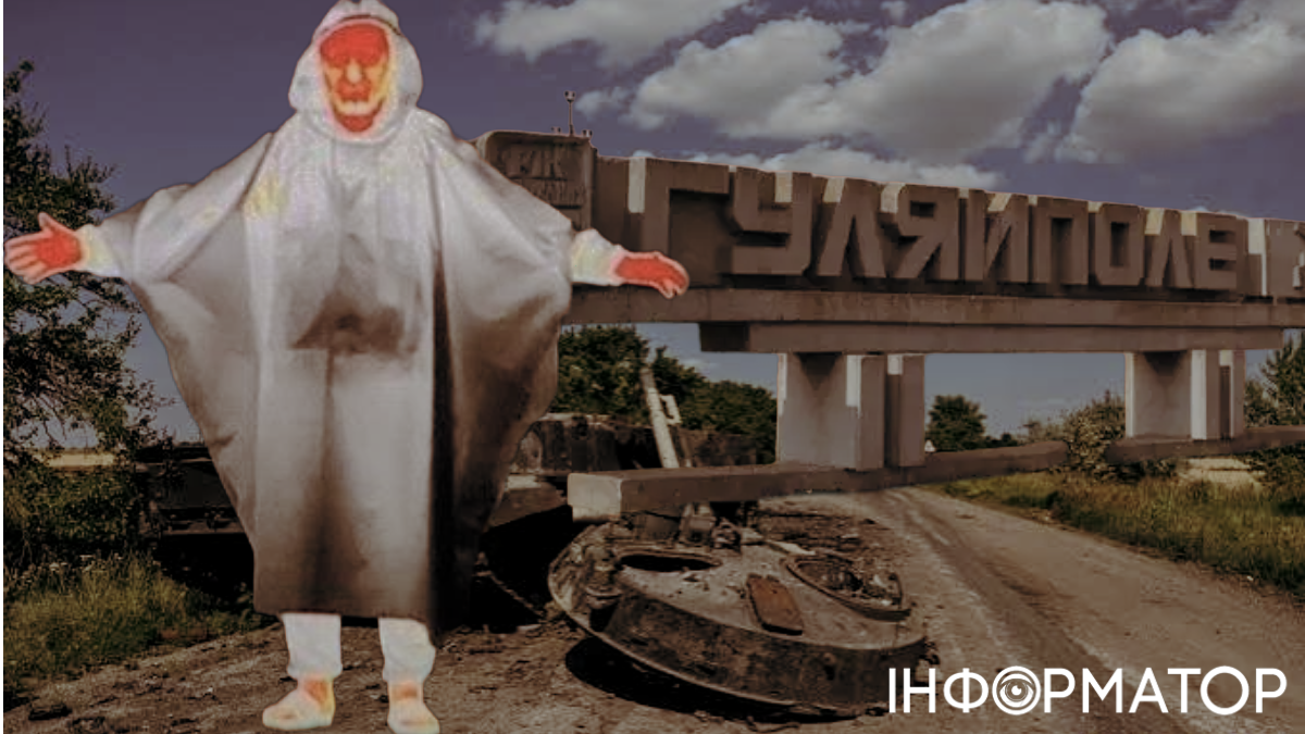 Окупанти у захисних накидках