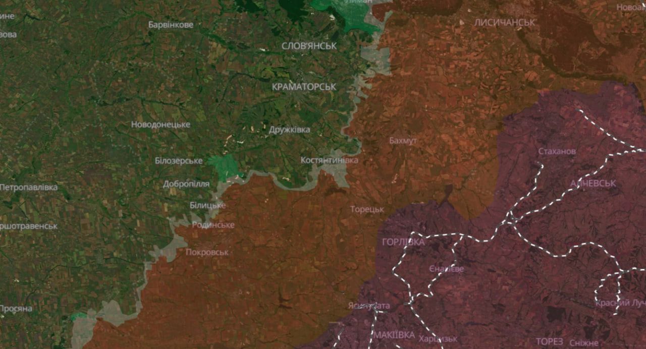 Ситуация в Донецкой области по состоянию на 14 июля. Враг до сих пор не захватил регион полностью Ситуация в Донецкой области по состоянию на 14 июля. Враг до сих пор не захватил регион полностью