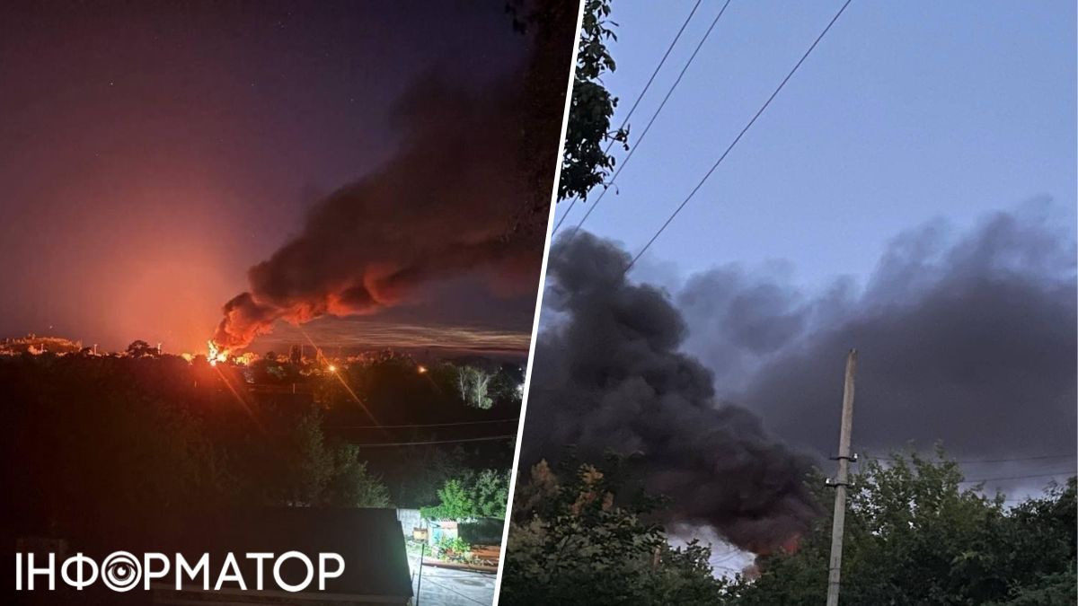 Атакован железнодорожный узел в Шахтерске, также сообщают о попадании в Луганскую область