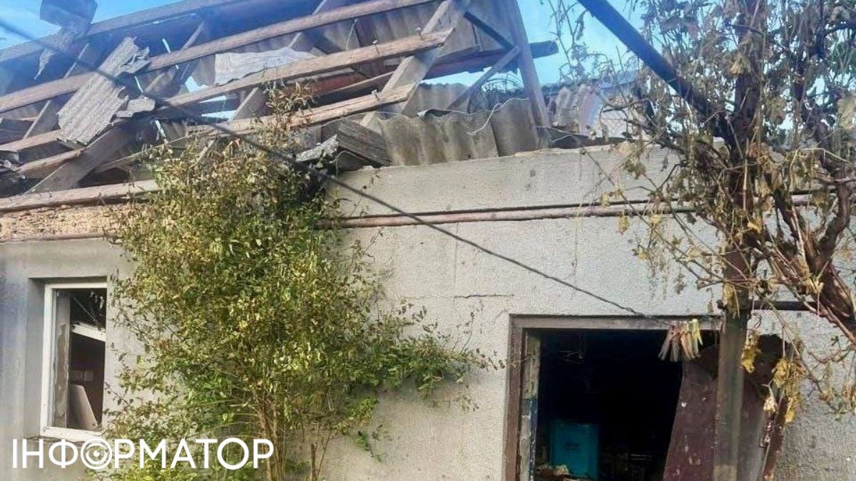 последствия обстрела Запорожья