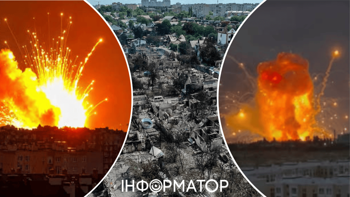 взрыв Вишневое