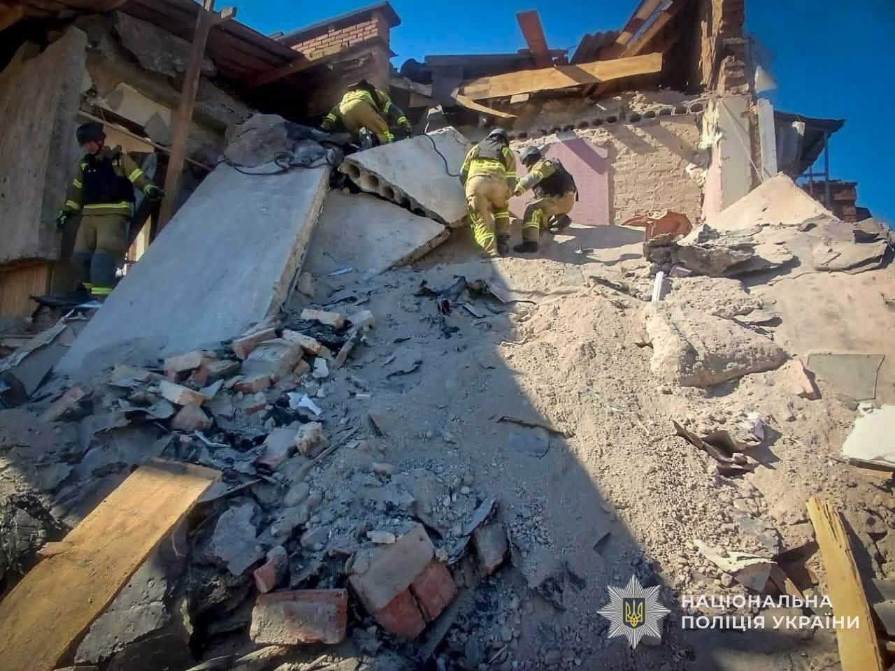 Обстрел Сумщины, фото: Национальная полиция Украины Обстрел Сумщины, фото: Национальная полиция Украины