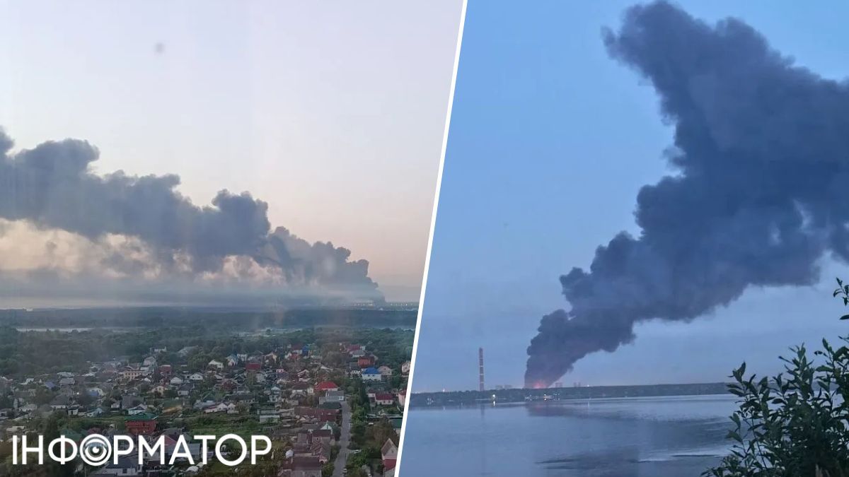 У Липецьку в Росії пролунали вибухи біля ТЕЦ - спалахнула масштабна пожежа