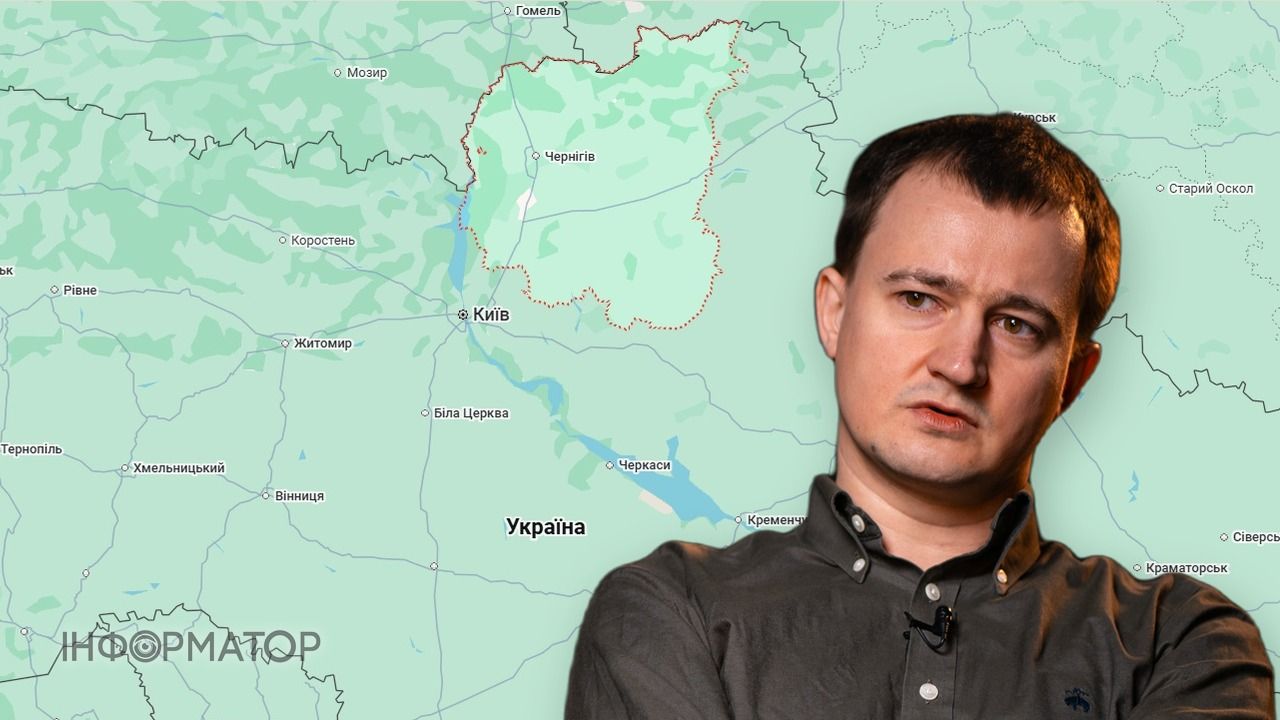 карта Чернігівщини